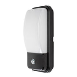 Buitenwandlamp, Matzen, LED 20 W, 1860 lm, 4000 K, H 30 cm, IP65, zwart, met PIR-sensor, 77233