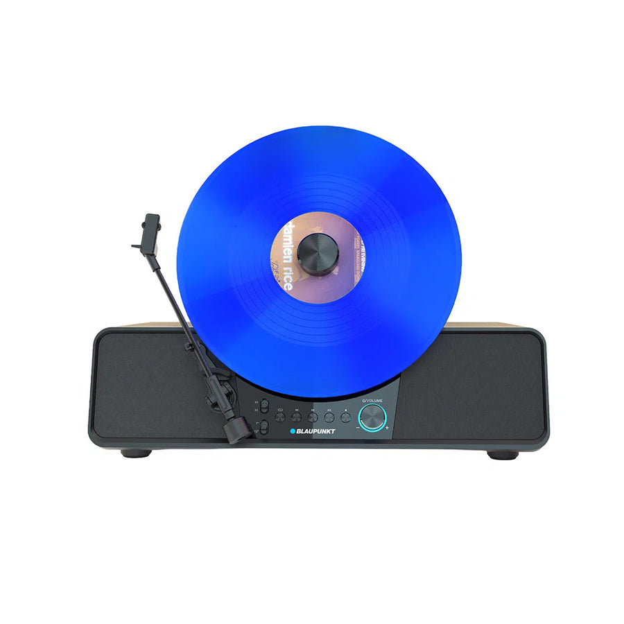 Blaupunkt automatische vinylplatenspeler, verticaal model, BT, USB, Audio-Technica-element, geschikt voor 7"- en 12"-platen, Varsovia VT200BT