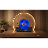 Blaupunkt automatische vinylplatenspeler, verticaal model, BT, USB, Audio-Technica-element, geschikt voor 7"- en 12"-platen, Varsovia VT200BT