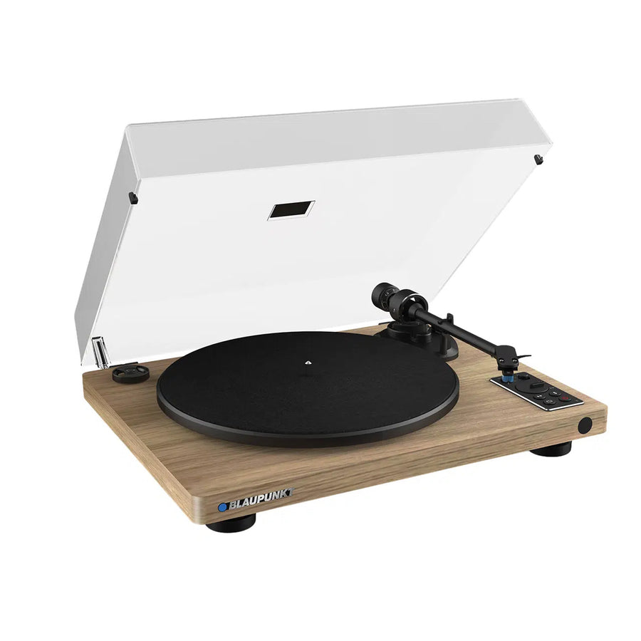 Blaupunkt automatische platenspeler, BT, USB, Audio-Technica-element, geschikt voor 7"- en 12"-platen, Varsovia AT100BT