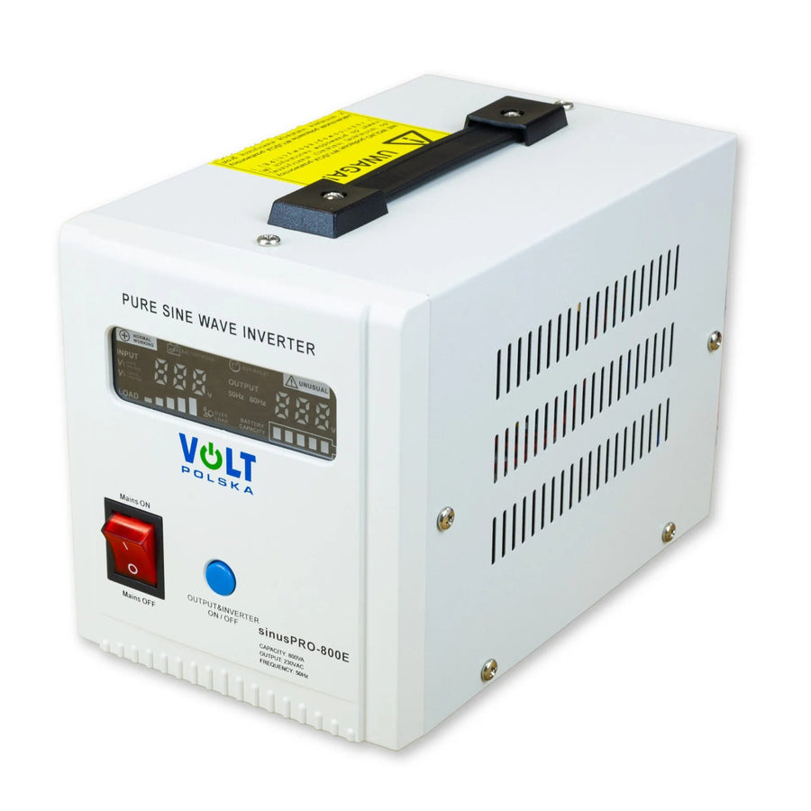 Noodstroomvoorziening Sinus Pro 800 E, 12/230 V, continu vermogen 500 W, totaal vermogen 800 VA, 3SP080012E