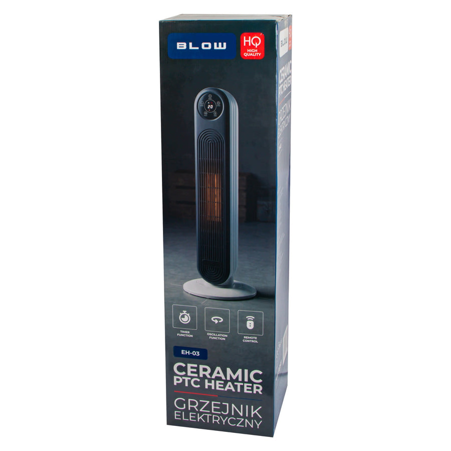 Blow-verwarming, vermogen 2000 W, 3 standen, temperatuurregeling, timer, afstandsbediening, 44-905#