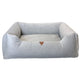 Premium hondenmand van corduroy, 120 x 100 cm, uit elkaar te halen, Dogs4life