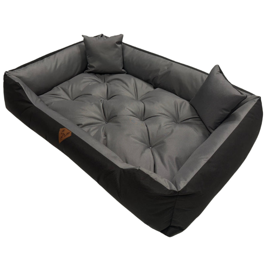 Hondenmand 75x65, Basic, grijs, waterdicht, Dogs4life