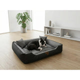 Hondenmand 75x65, Basic, grijs, waterdicht, Dogs4life