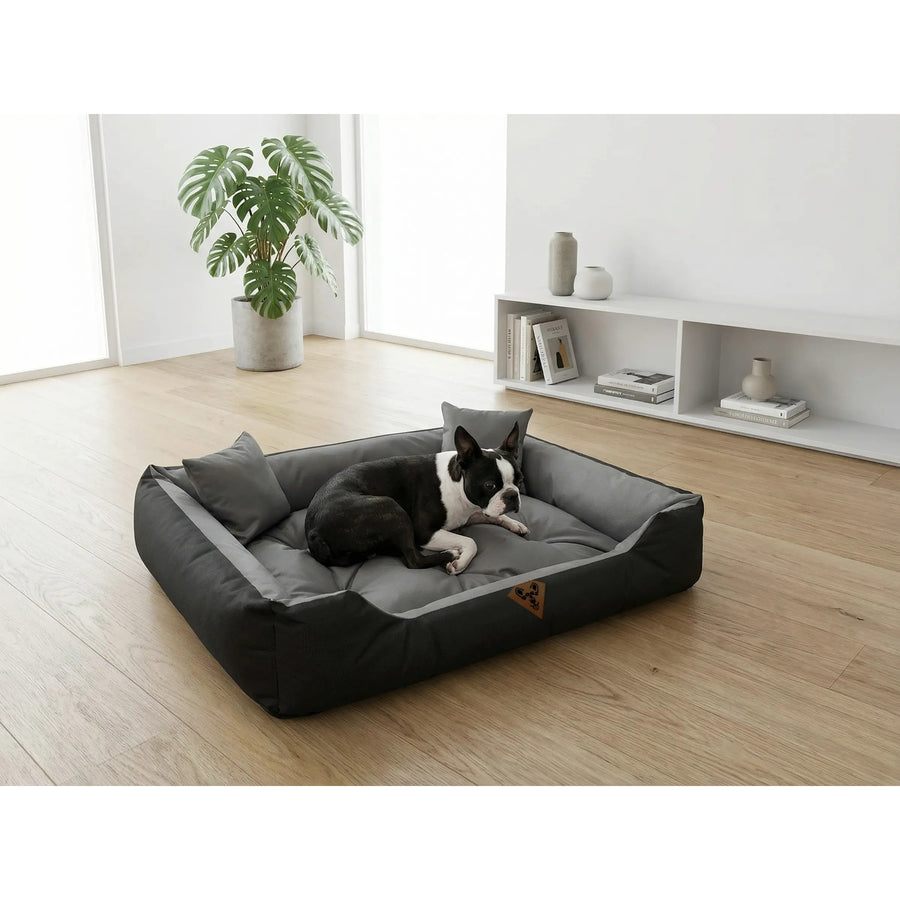 Hondenmand 75x65, Basic, grijs, waterdicht, Dogs4life