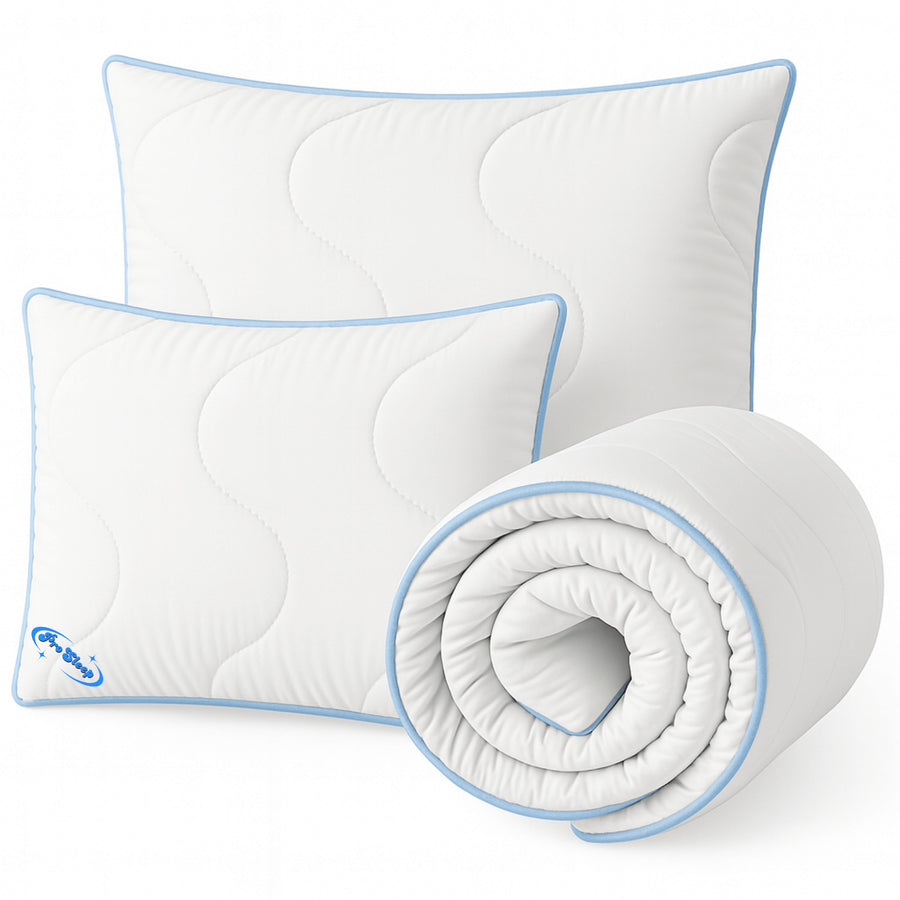 Antiallergisch gewatteerd winterdekbed 200x200 cm + 2 kussens van ProSleep