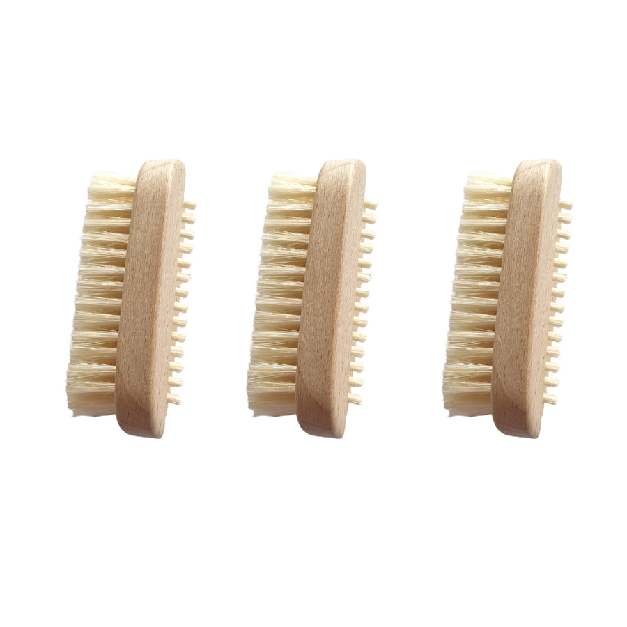Starmann LUX handborstels, 100% natuurlijk, 3 stuks