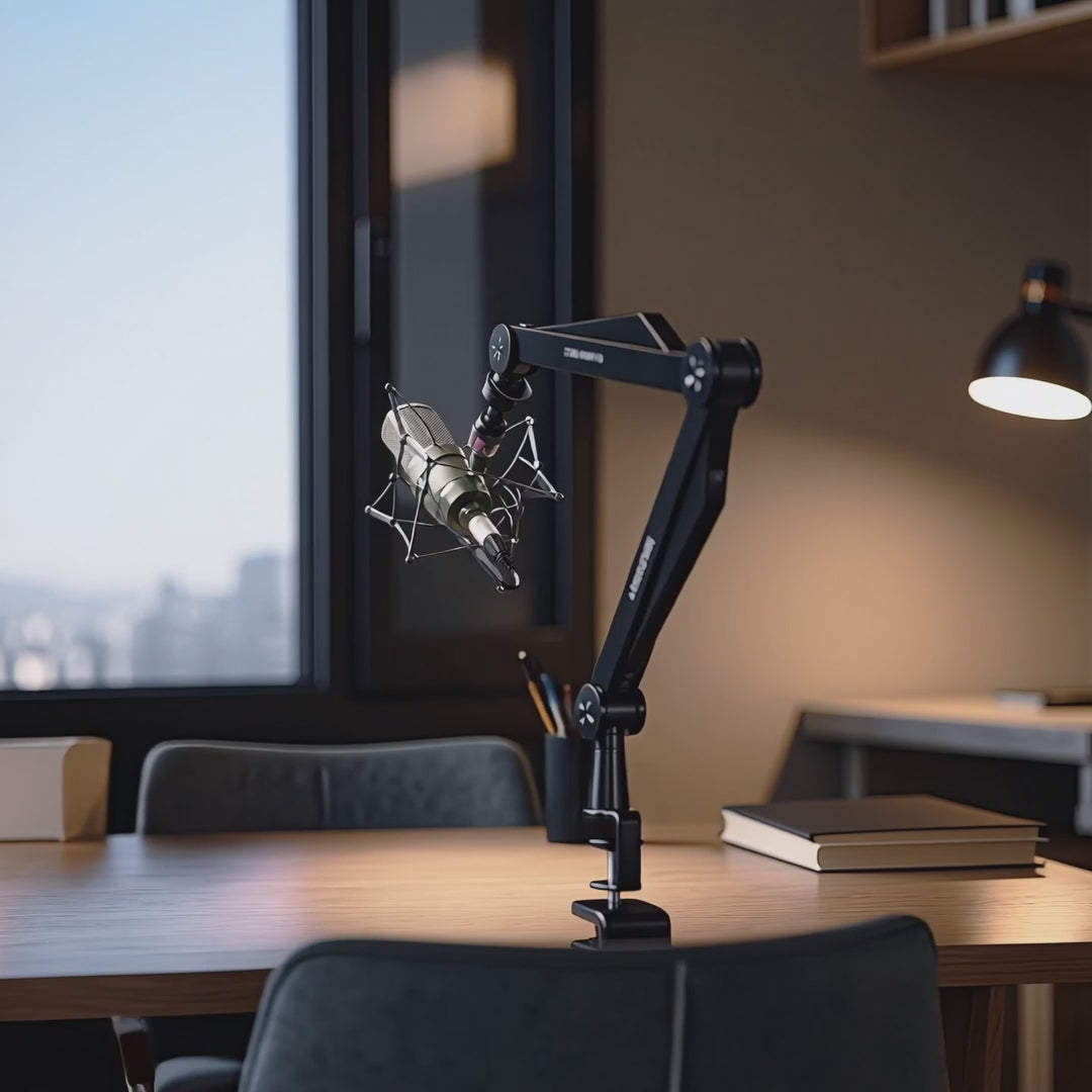 Microfoonhouder 3/8" en 5/8" NanoRS, max. 1kg, RS422