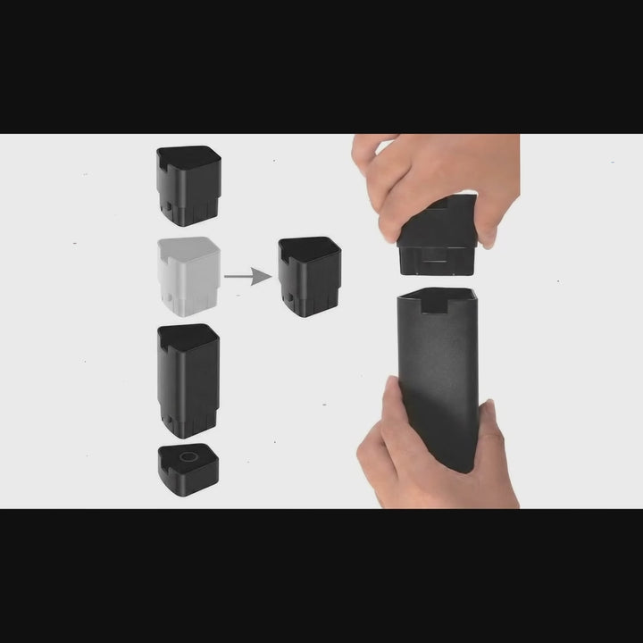 Ergo Office - In hoogte verstelbare schermstandaard met draadloze Qi-oplader voor monitoren 17"~32" tot max. 20kg