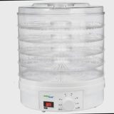 Voedseldroger GreenBlue GB190 - 250 W - met 5 transparante lades- 35 tot 70°C