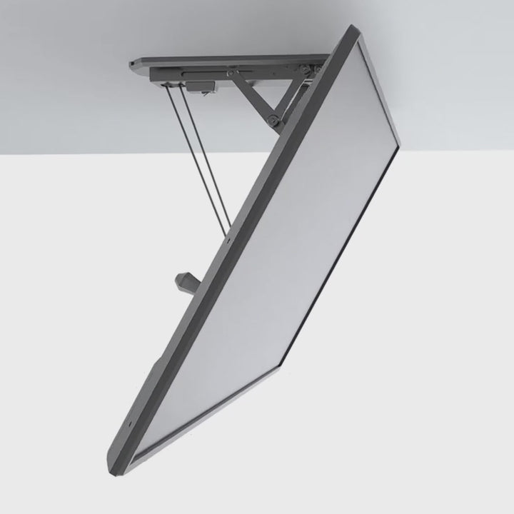 Maclean MC-880 Elektrische kantelbare tv-beugel voor plafond, dakhellingen incl. afstandsbediening, 32-70", tot 35kg, max VESA 600x400