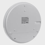 Maclean MCE357 LED lamp met infrarood bewegingsmelder bereik tot max. 9 m 10W IP44 naturel wit 4000K 900lm IP44 voor buiten en binnen Wit
