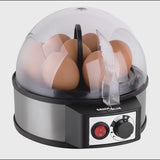 GreenBlue automatische eierkoker, vermogen 400W, tot 7 eieren, maatbeker, 220-240V~, 50 Hz, GB573