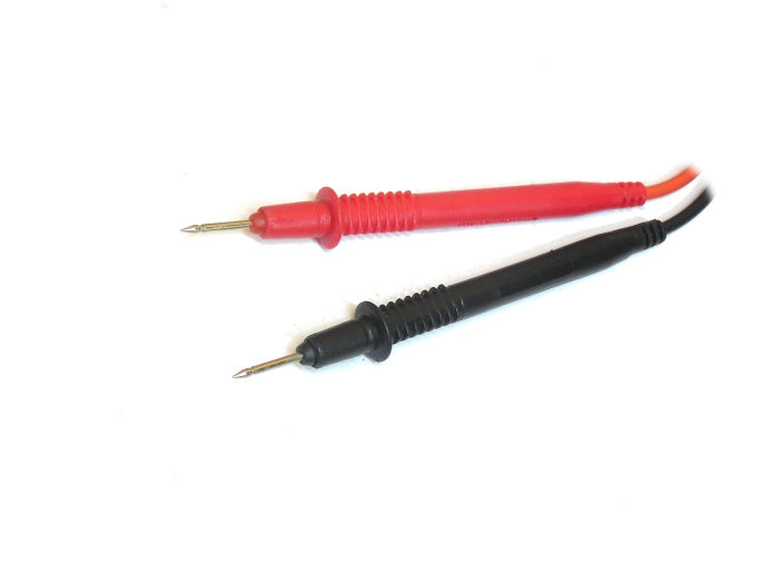 Meetsnoeren voor meter, zwart en rood, 1000 V
