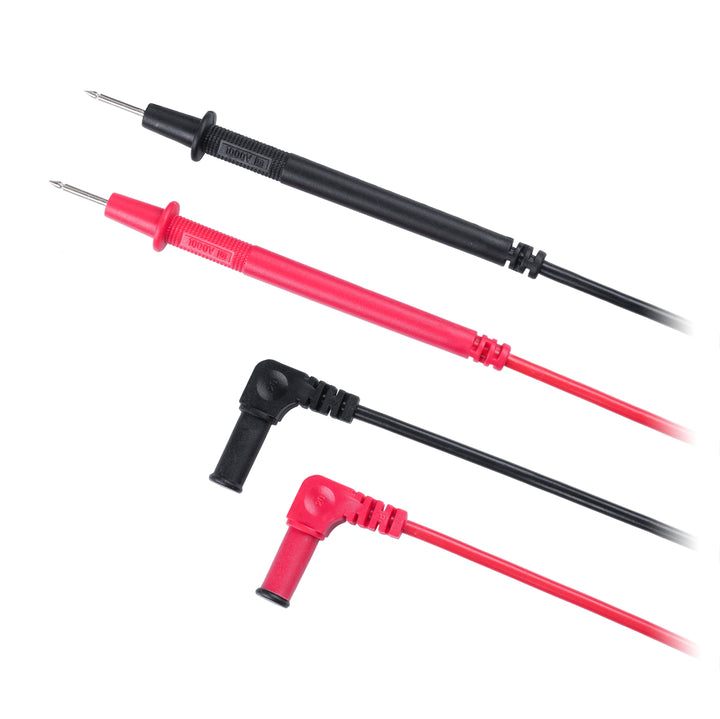 Meetsnoeren voor meter, zwart en rood, 1000 V