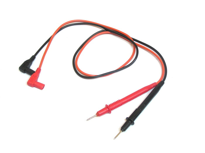 Meetsnoeren voor meter, zwart en rood, 1000 V