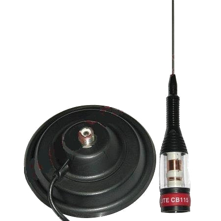 Sunker Elite CB 115 eendelige antenne met magneet
