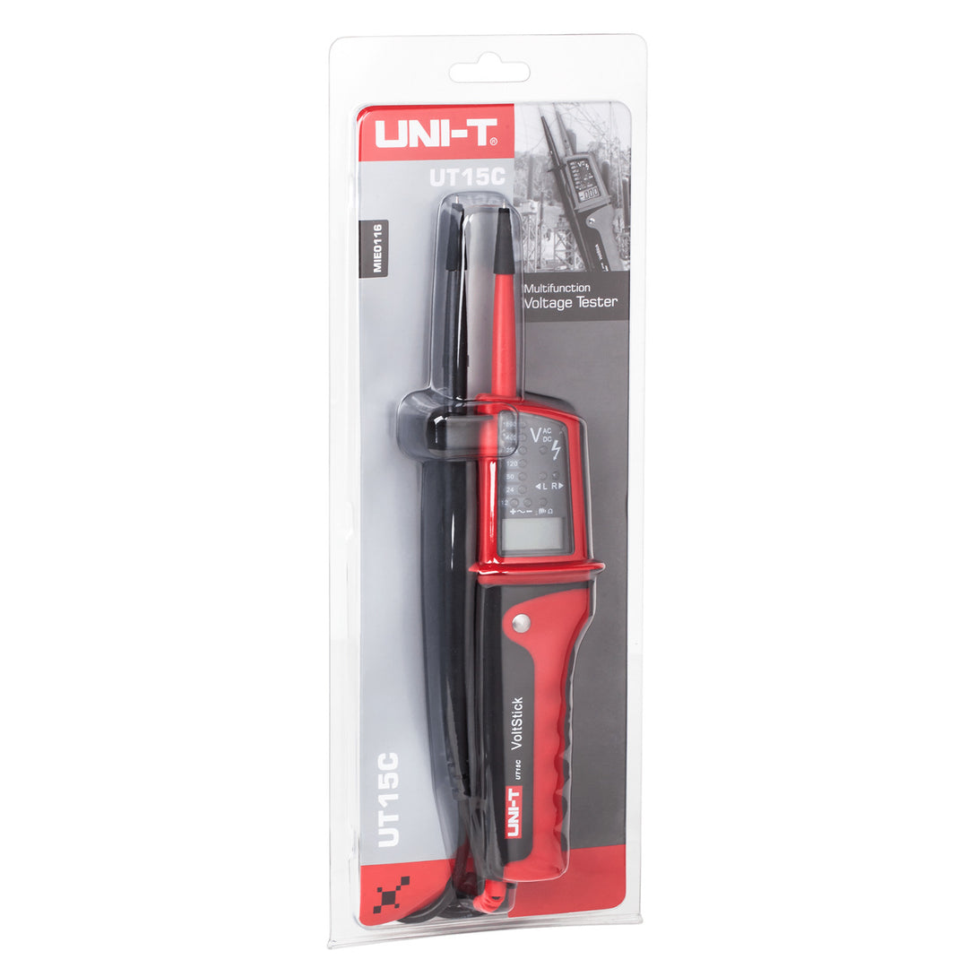 Spanningstester UT15C circuit continuïteit, faseverschuiving Uni-T