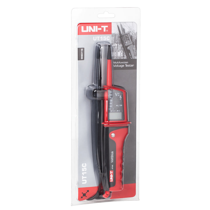 Spanningstester UT15C circuit continuïteit, faseverschuiving Uni-T