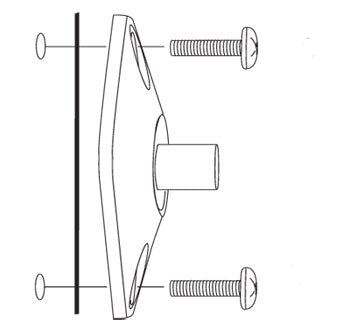 Maclean MC-528 Universal muurbeugel voor luidsprekers tot 3,5 kg