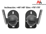 Luidspreker muurbeugel (x2) houder voor speakers Maclean MC-526
