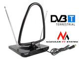 DVB-T2 HEVC interne antenne Maclean TV systems MCTV-963 met versterker, FM-radio