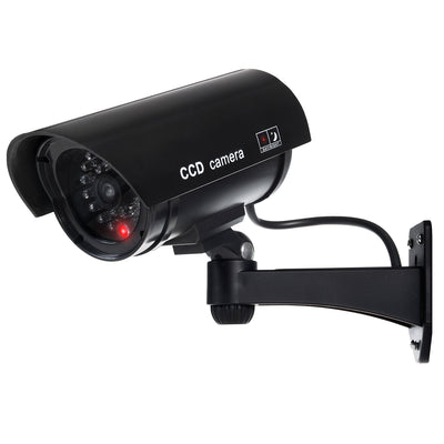 Dummy Camera Goede kopie van de originele camera met IR-diodenimitatie en felrode diodekleurzwart