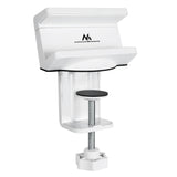 Universele stekkerdooshouder - bureau Maclean Brackets MC-808 wit