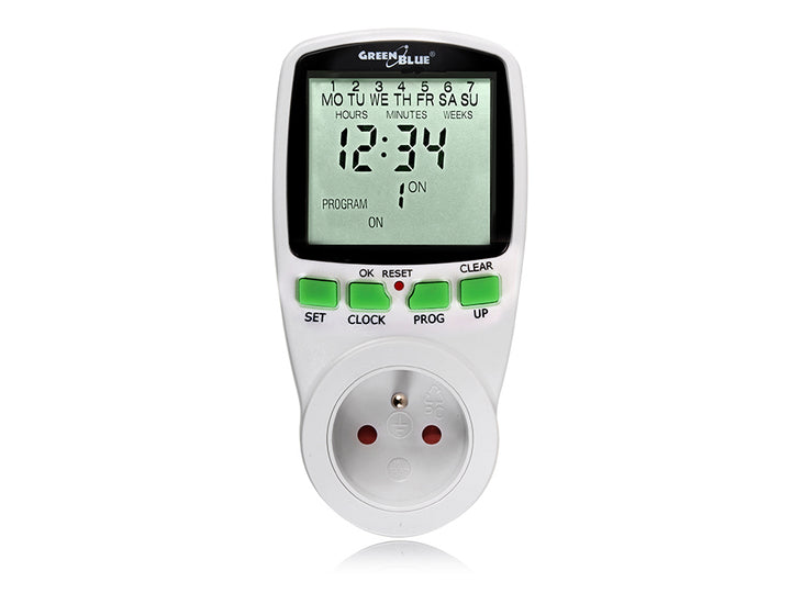 Tijdschakelaar - GreenBlue GB105 digitale timer 16 programma's max. 240 programma's