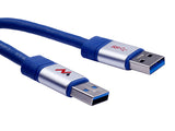 Kabel, USB 3.0 AM - AM 1.8m Maclean MCTV-606 kabel