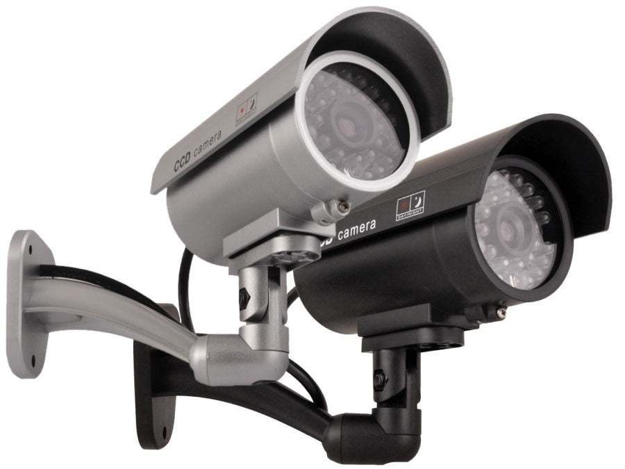 Dummy Camera Fancy IR9000 Videocamera IR LED Kleur Zilver
