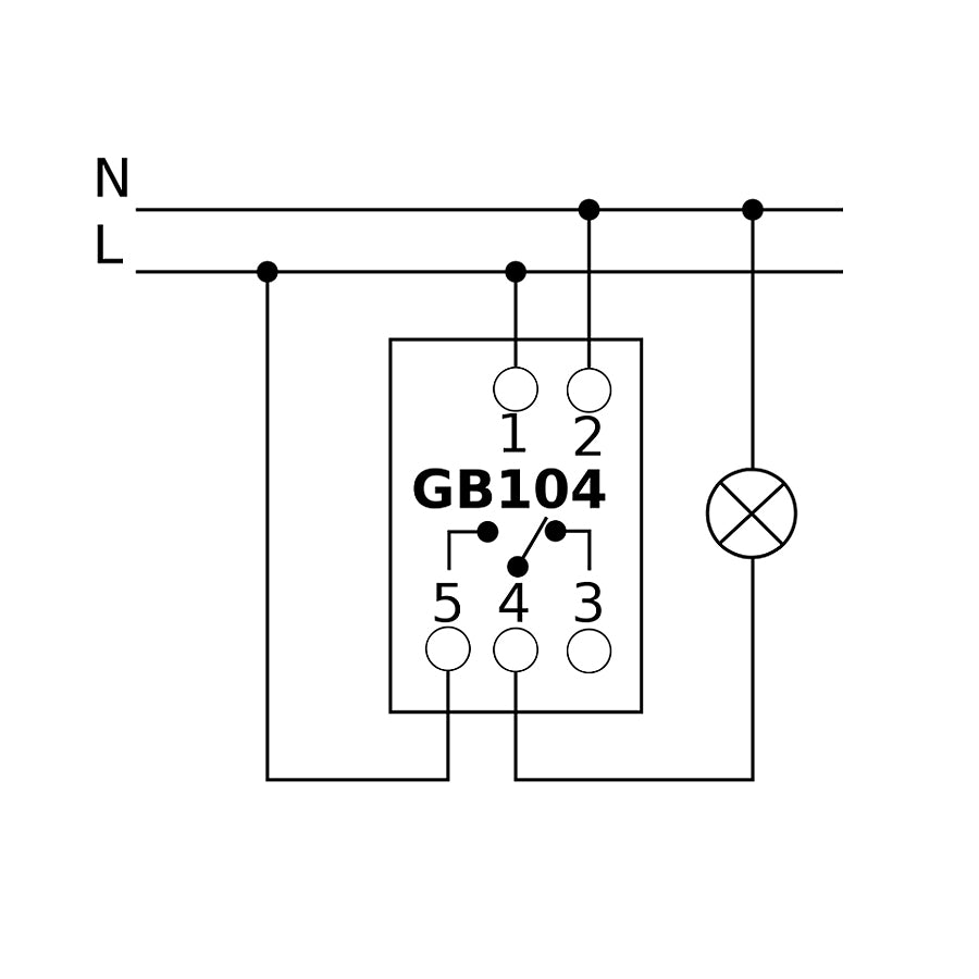 Minuterie numérique rail DIN 16A GreenBlue GB104