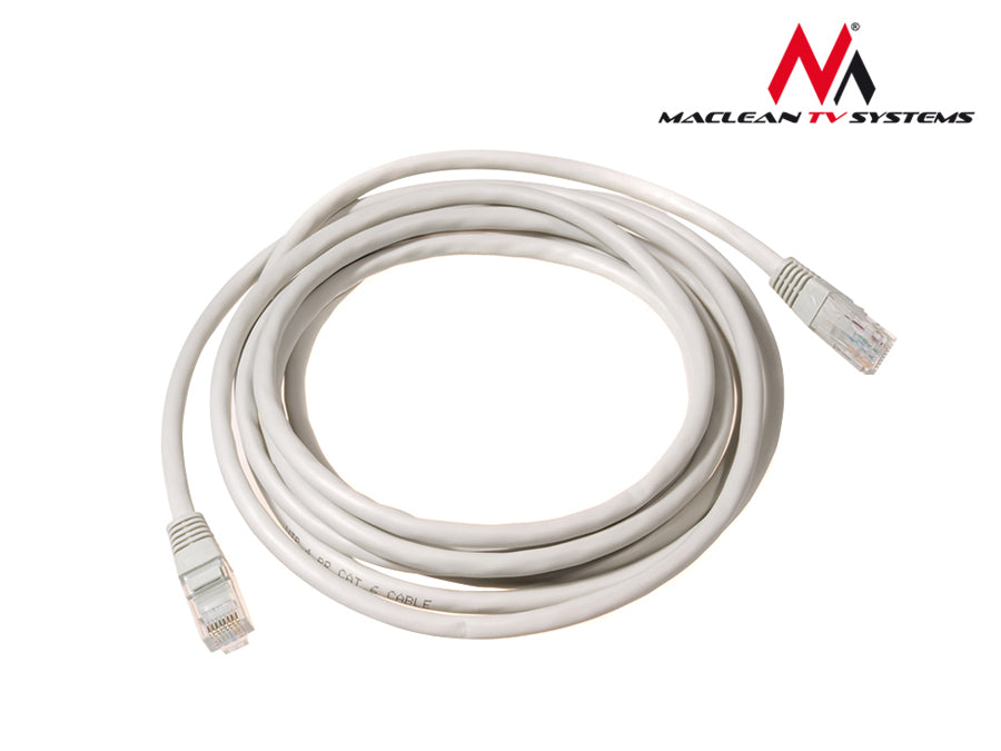 CÂBLE RÉSEAU LAN ETHERNET RJ45 UTP CAT5E 0,5M MACLEAN MCTV-646