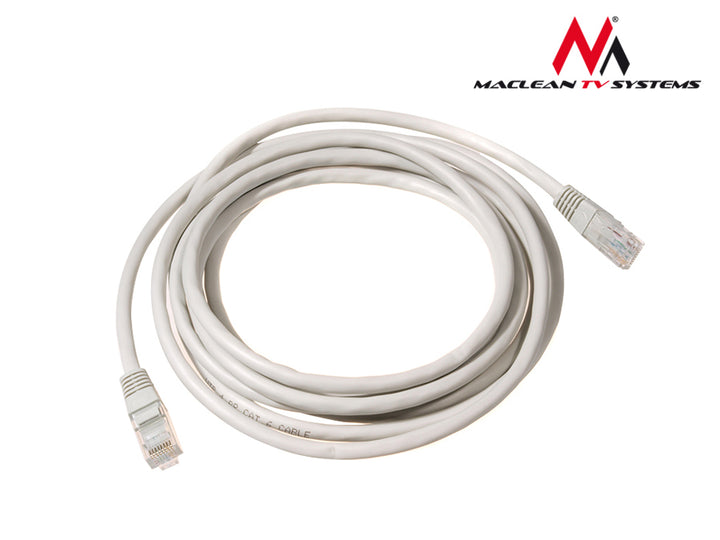 NETWERK LAN-KABEL ETHERNET RJ45 UTP CAT5E 0,5M MACLEAN MCTV-646