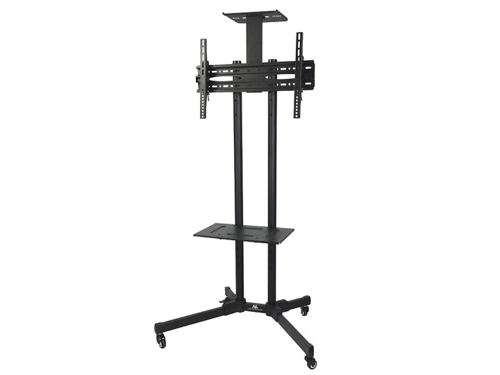 TV voet standaard met beugel op wielen  professionele tv tafel rolstoel max 55 kg VESA 600x400 Maclean MC-661