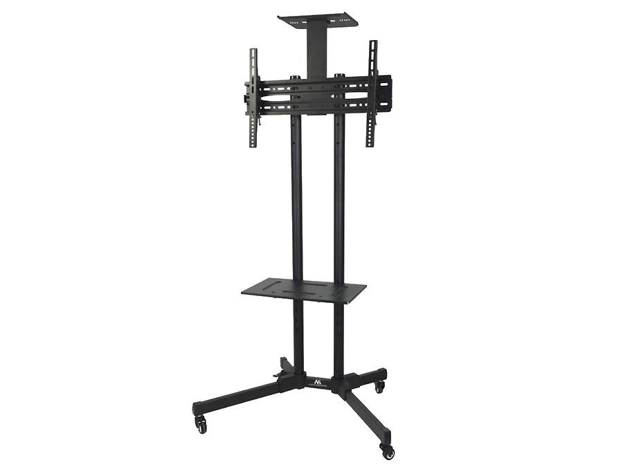 TV voet standaard met beugel op wielen  professionele tv tafel rolstoel max 55 kg VESA 600x400 Maclean MC-661