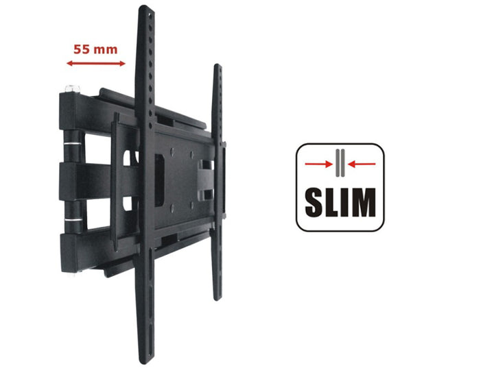 ART - TV-beugel voor TV LED / LCD / Plasma 23-55 "45kg AR-70 - Zwart