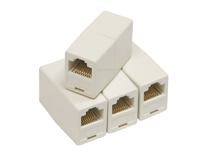 Gouden connector RJ-45 vat-socket socket 8p8c RJ45