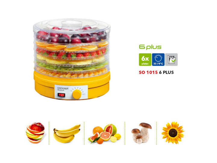 Concept Dryer Food Fruits Mushrooms Vegetable Herbs Concept SO1015 6 plus