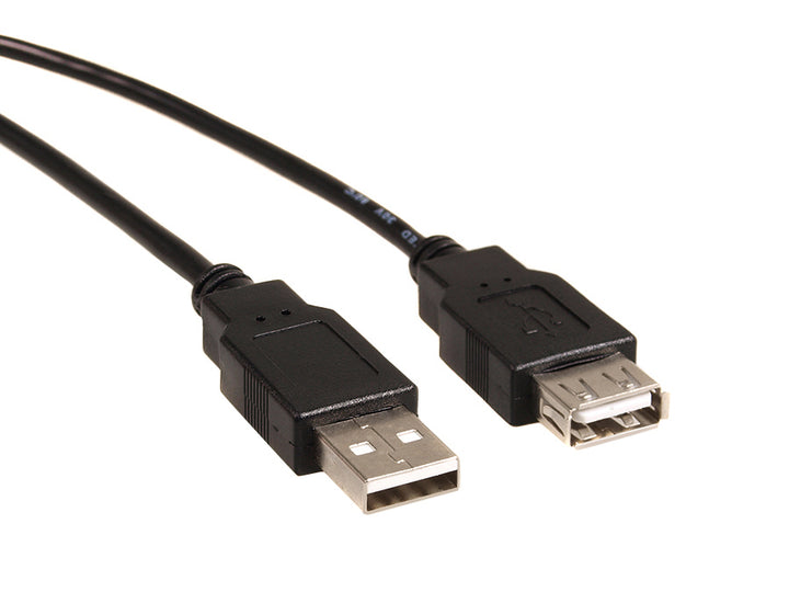 Mannelijke-Vrouwelijke USB 2.0 Maclean MCTV-745 - Universele USB-kabel met A-A-aansluitingen voor het aansluiten van USB-apparaten
