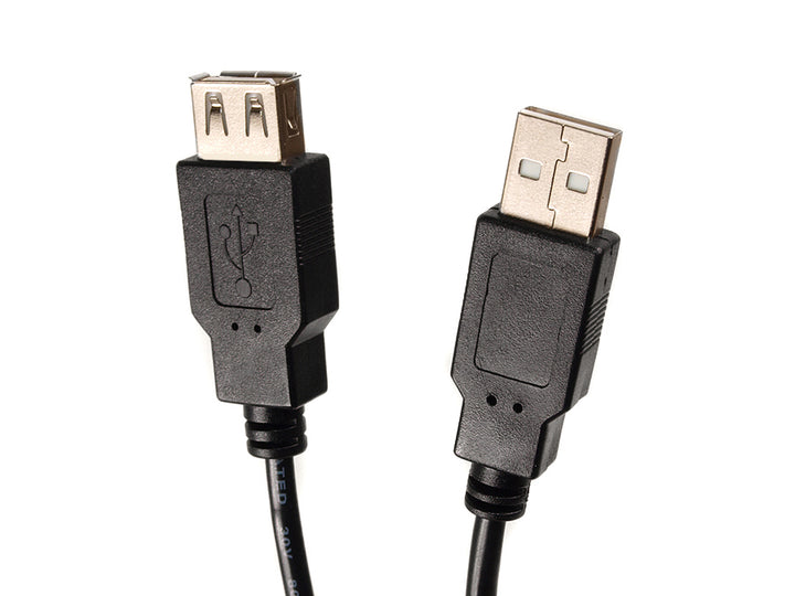Mannelijke-Vrouwelijke USB 2.0 Maclean MCTV-745 - Universele USB-kabel met A-A-aansluitingen voor het aansluiten van USB-apparaten