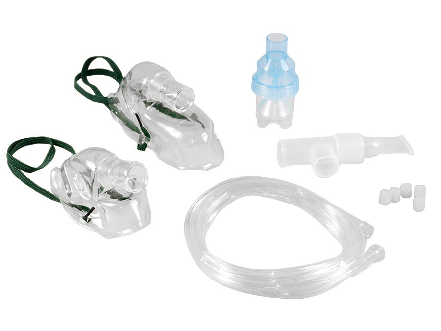 Inhalatormasker Set Compatibel met OmnibusPromedix PR-850 piston-aerosol