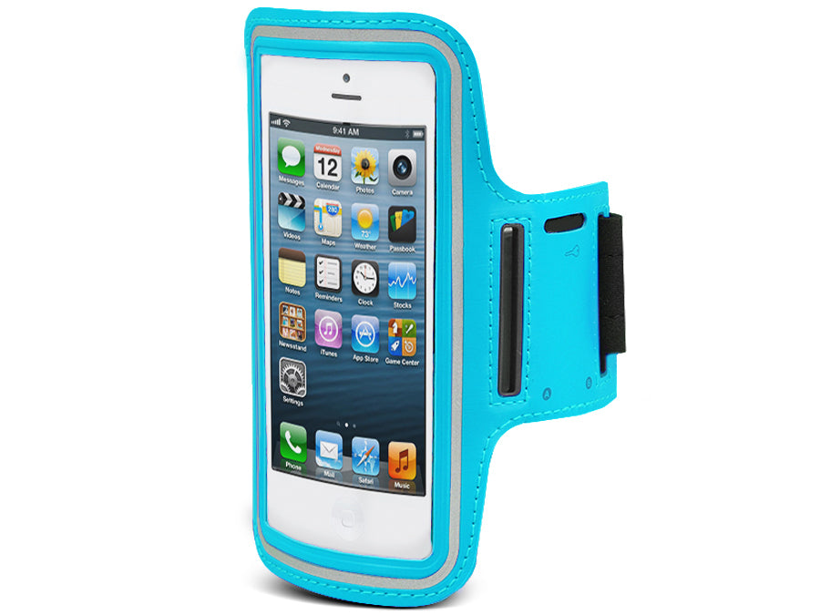 Running Gym Telefoon Arm Band Houder 4.8'' Duidelijke Front Hoofdtelefoons Toetsen IOS Duurzaam