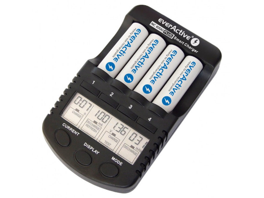 EverActive NC1000 PLUS microprocessor-oplader NIEUW