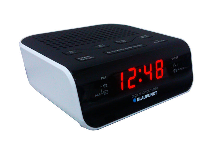 Radio-réveil CR5WH Blaupunkt Clock avec fonction alarme et snooze