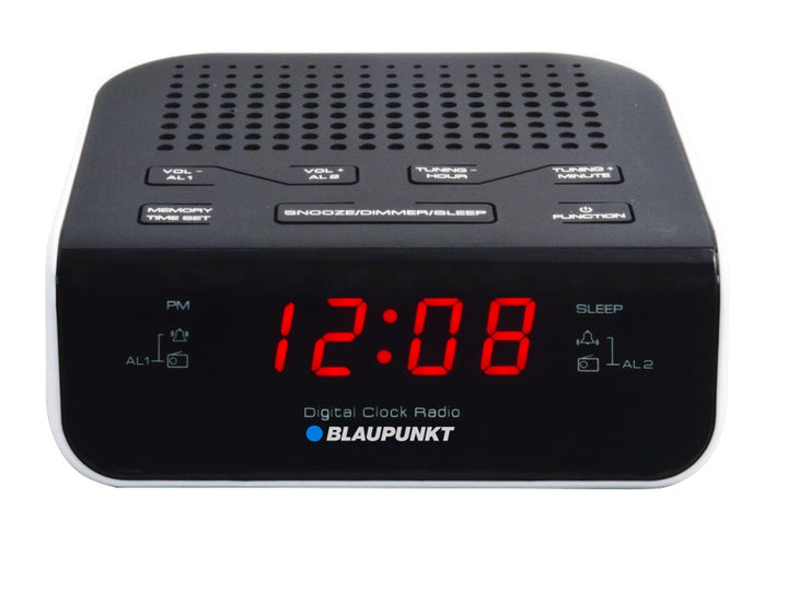 Radio-réveil CR5WH Blaupunkt Clock avec fonction alarme et snooze