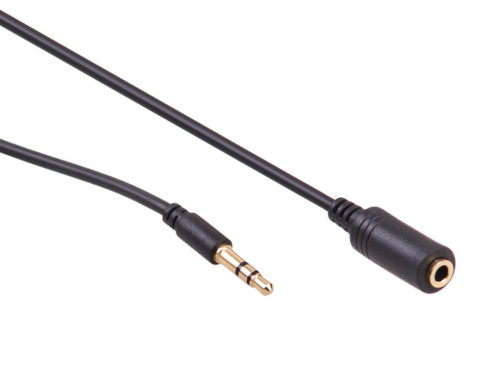 3,5 mm-stekkerbus 15 m MCTV-823 - Stereo-jackaansluiting - vergulde connector