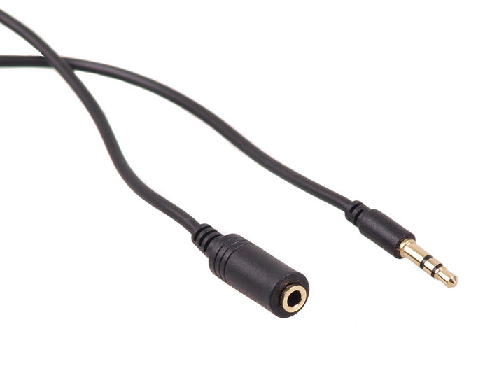 3,5 mm-stekkerbus 15 m MCTV-823 - Stereo-jackaansluiting - vergulde connector