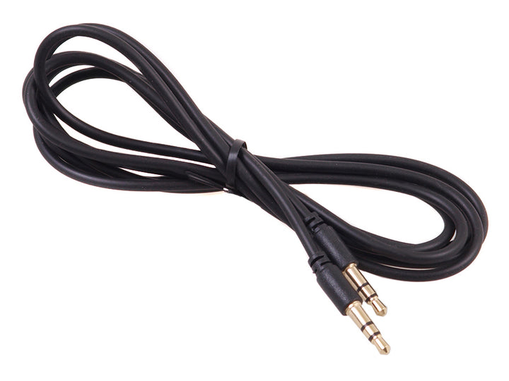 aux 3,5 mm jack-naar-jack plug 1,5 m zwart Maclean MCTV-815